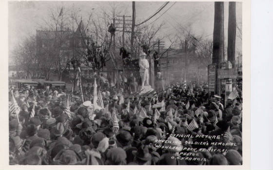 WWI Memorial unveiling